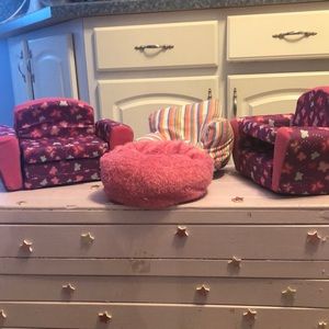 18” Doll Chairs- Set Of 4